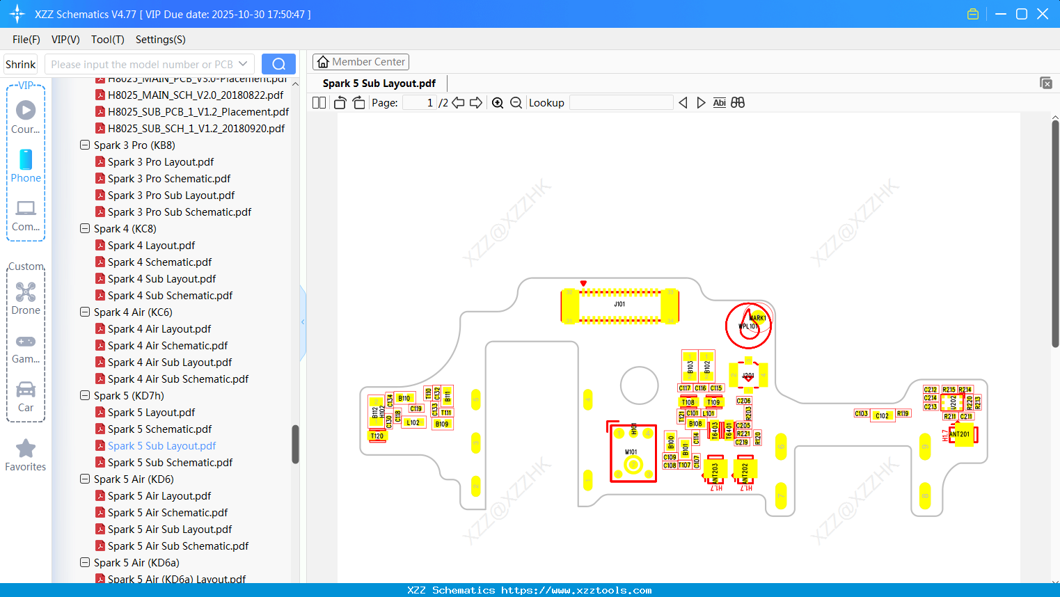 Tecno Spark 5 Sub Layout